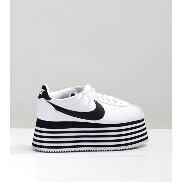 comme de garcons nike platforms
